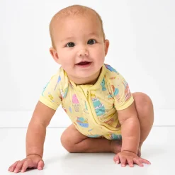 Zippies|Mommy & Me<Little Sleepies Shorty Zippy Frosted Fun