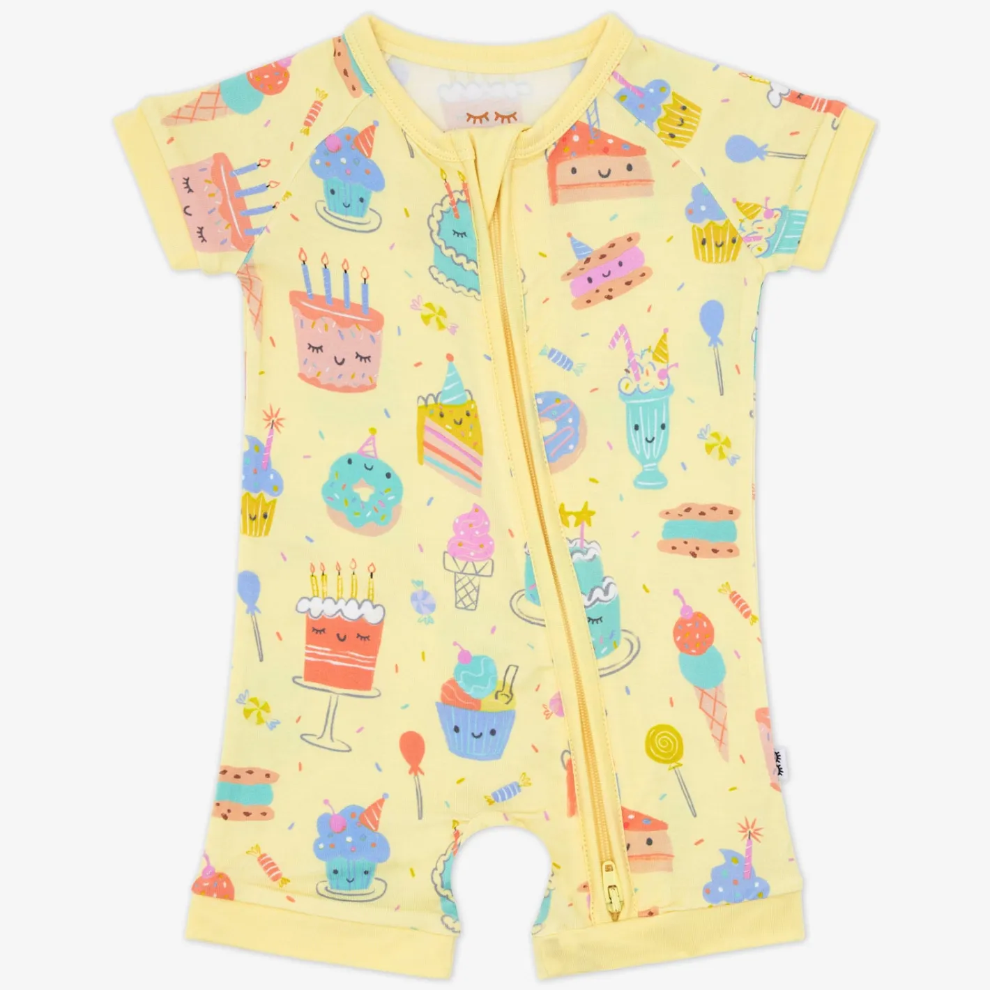 Zippies|Mommy & Me<Little Sleepies Shorty Zippy Frosted Fun