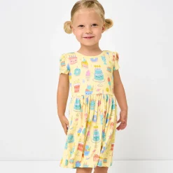 Dresses|Dresses<Little Sleepies Skater Dress Frosted Fun