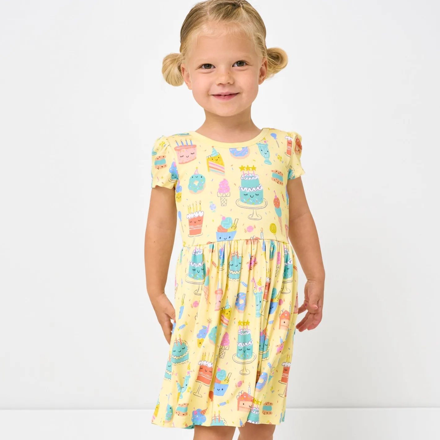 Dresses|Dresses<Little Sleepies Skater Dress Frosted Fun