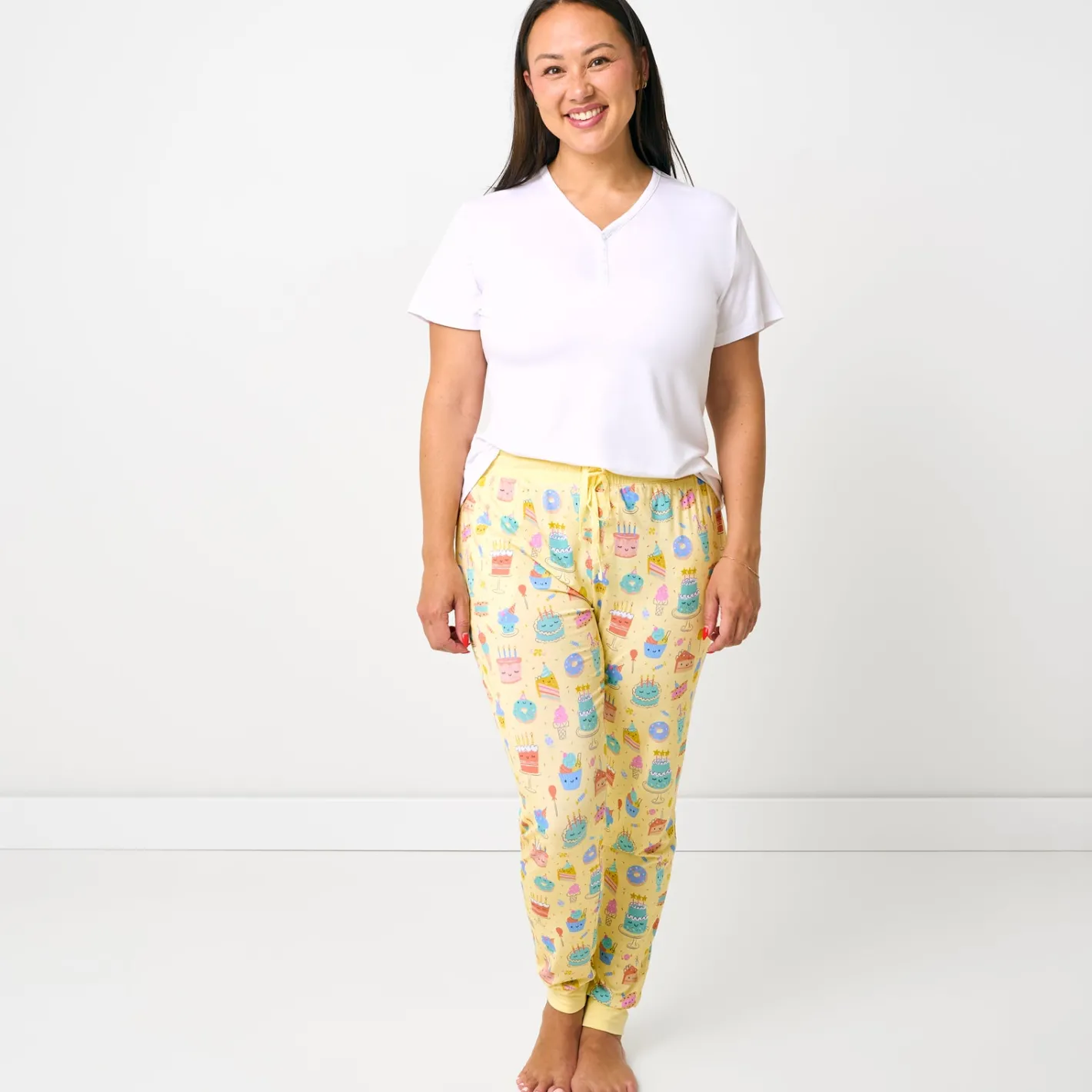 Mommy & Me|Mommy & Me<Little Sleepies Women's Pajama Pants Frosted Fun