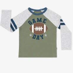 Tops & Tees|Tops & Tees<Little Sleepies Raglan Tee Game Day