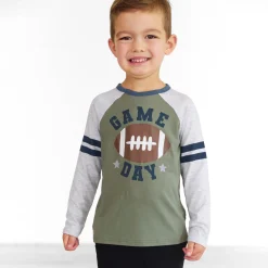 Tops & Tees|Tops & Tees<Little Sleepies Raglan Tee Game Day