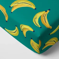 Sheets<Little Sleepies Fitted Crib Sheet Go Bananas