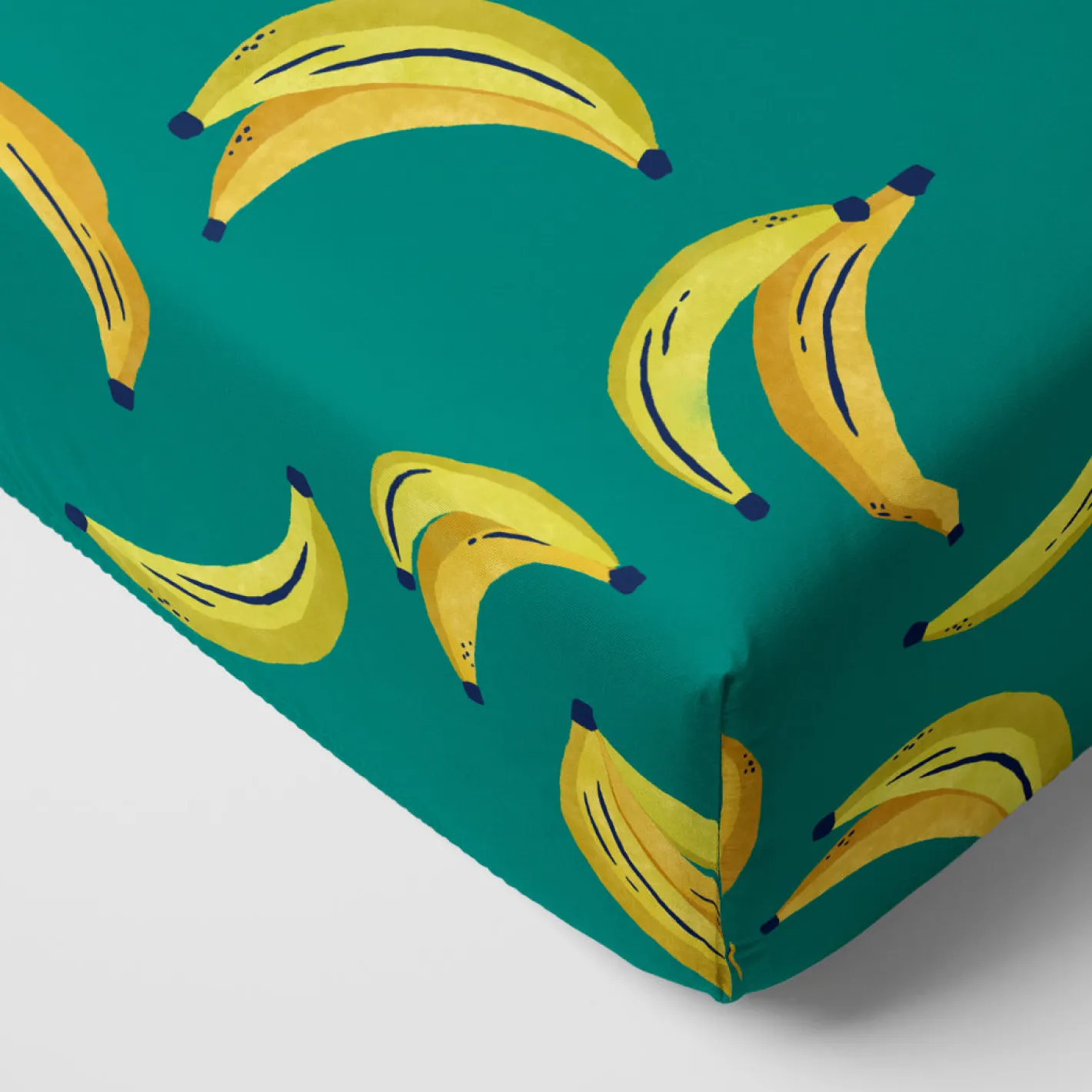 Sheets<Little Sleepies Fitted Crib Sheet Go Bananas