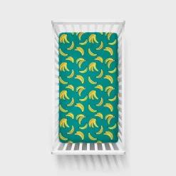 Sheets<Little Sleepies Fitted Crib Sheet Go Bananas