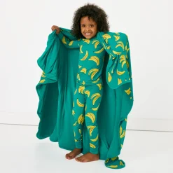 Cloud Blankets|Cloud Blankets<Little Sleepies Large Cloud Blanket® Go Bananas