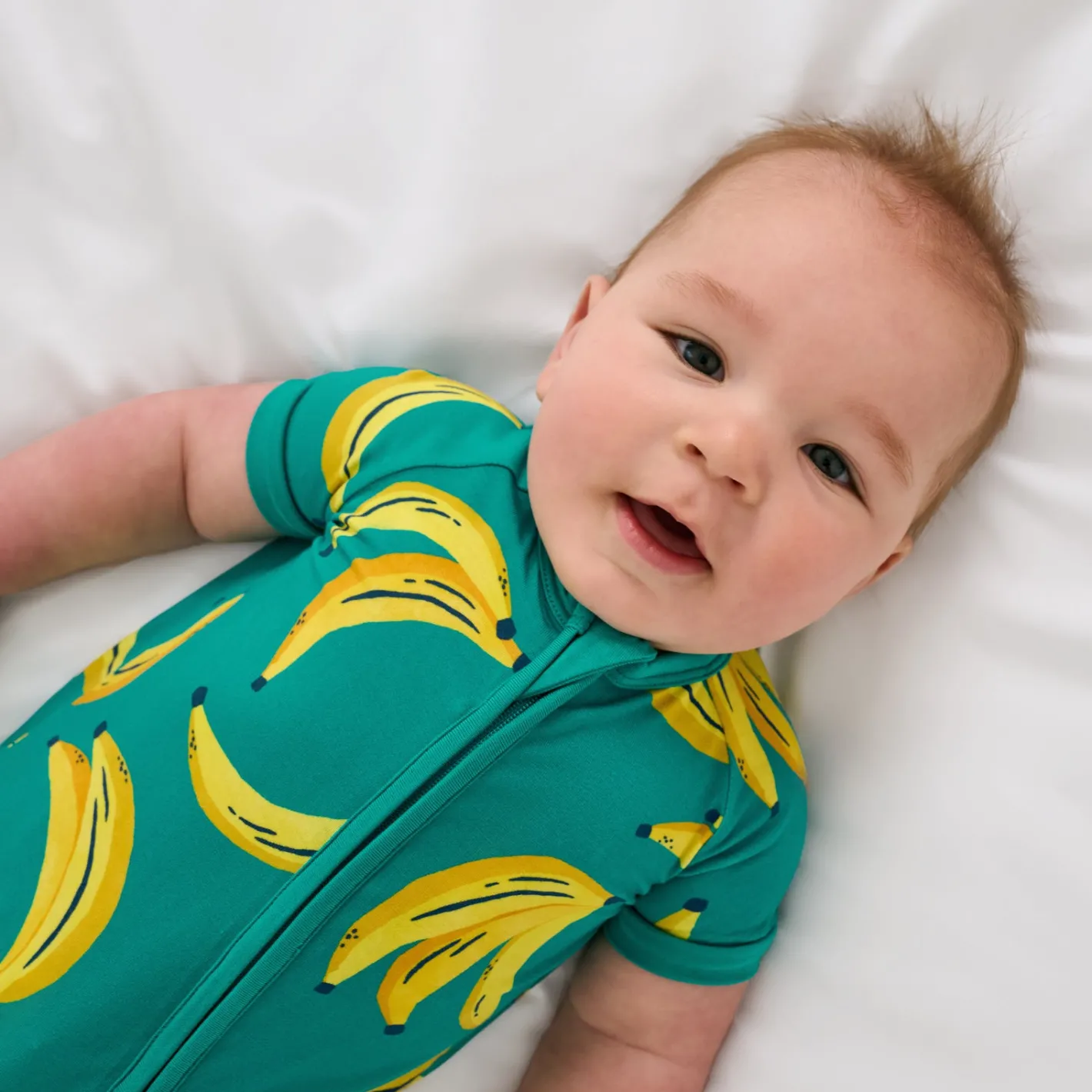 Zippies<Little Sleepies Shorty Zippy Go Bananas