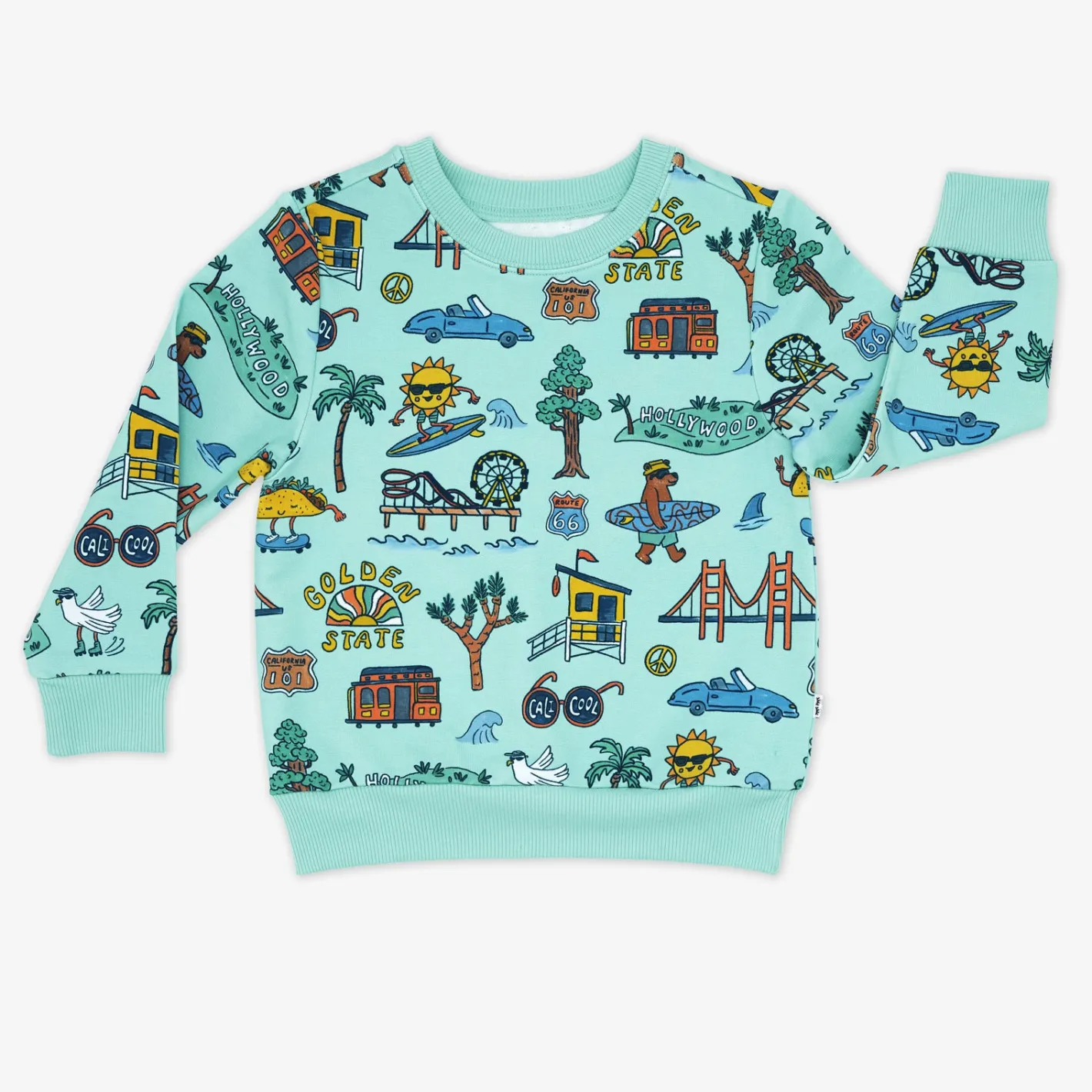 Tops & Tees|Tops & Tees<Little Sleepies Crewneck Sweatshirt Golden State