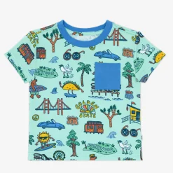 Tops & Tees|Tops & Tees<Little Sleepies Relaxed Pocket Tee Golden State