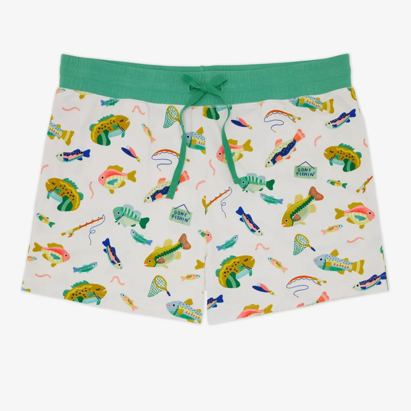 Women's Pajamas<Little Sleepies Women's Pajama Shorts Gone Fishin'