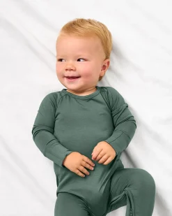 Zippies|Mommy & Me<Little Sleepies Crescent Zippy Grove Green