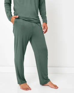 Daddy & Me|Full Family Matching<Little Sleepies Men's Pajama Pants Grove Green