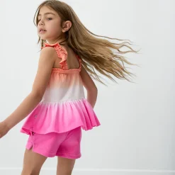 Tops & Tees|Tops & Tees<Little Sleepies Flutter Tank Guava Glow