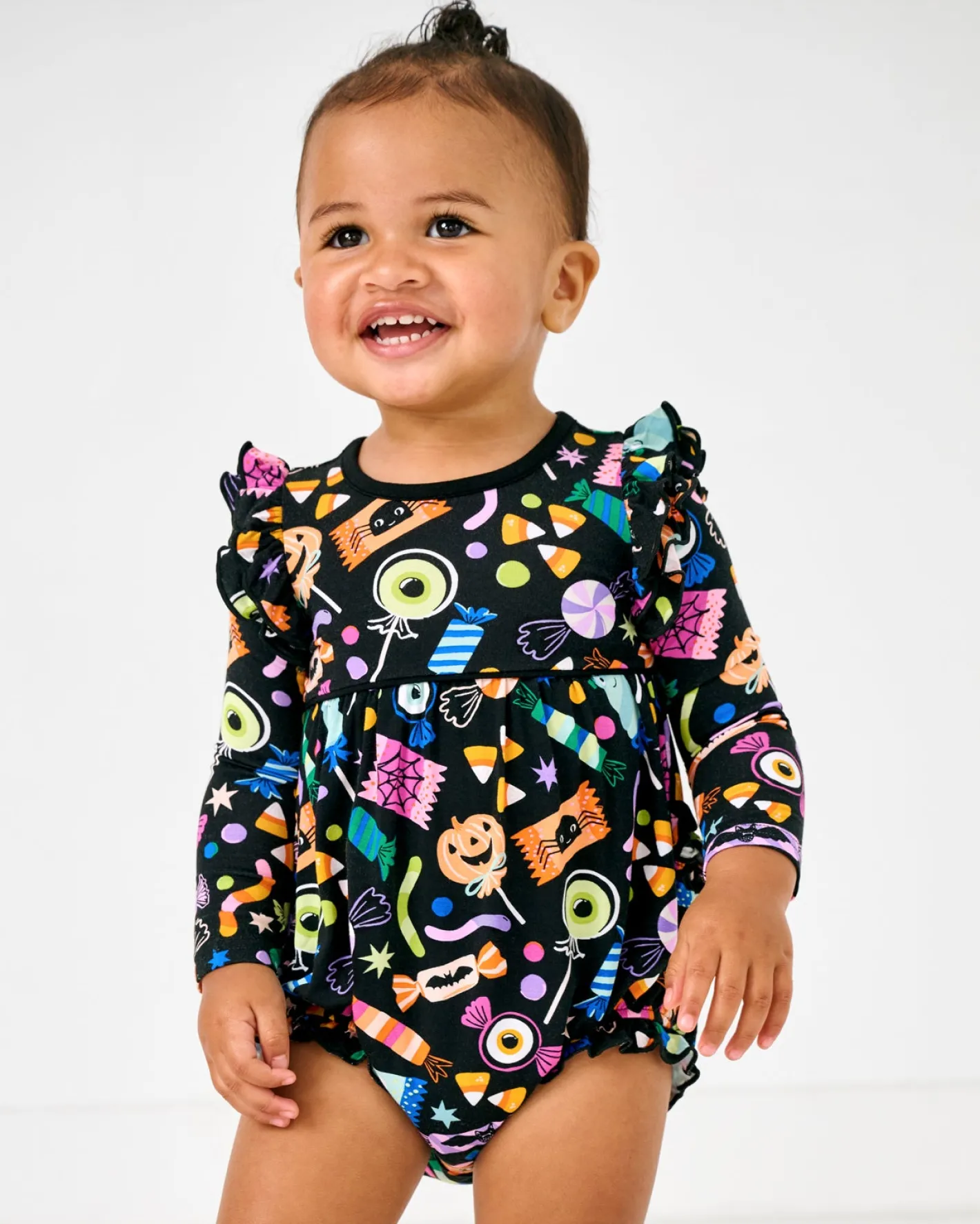Bamboo Baby Clothes|Rompers<Little Sleepies Bubble Romper Halloween Haul