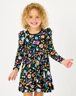 Dresses|Dresses<Little Sleepies Flutter Twirl Dress Halloween Haul