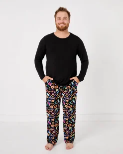 Daddy & Me|Full Family Matching<Little Sleepies Men's Pajama Pants Halloween Haul