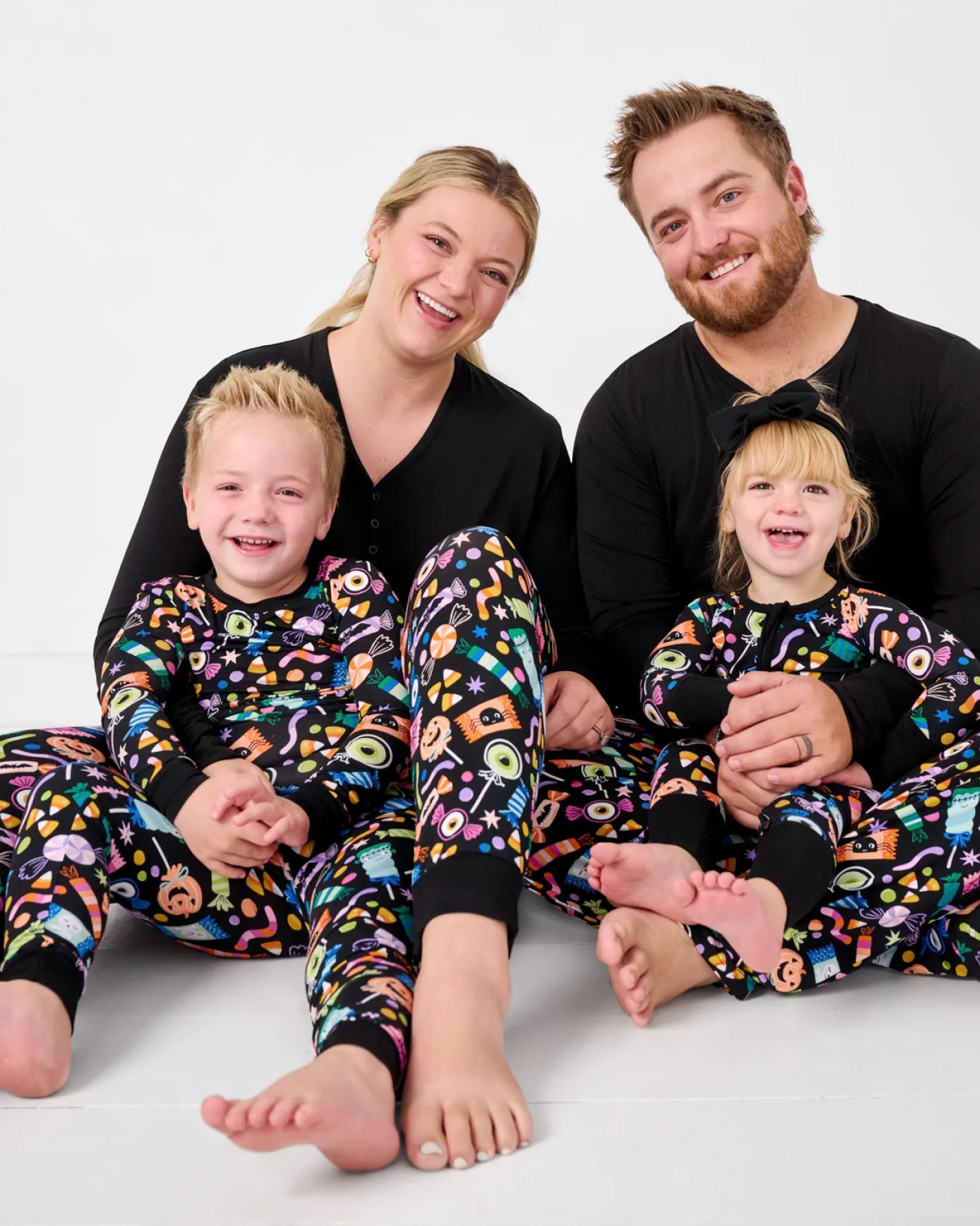 Daddy & Me|Full Family Matching<Little Sleepies Men's Pajama Pants Halloween Haul