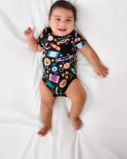 Bamboo Baby Clothes|Bodysuits<Little Sleepies Pocket Bodysuit Halloween Haul