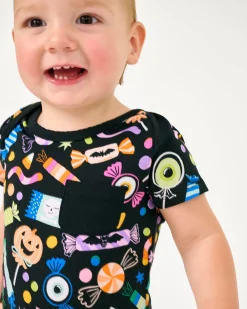 Bamboo Baby Clothes|Bodysuits<Little Sleepies Pocket Bodysuit Halloween Haul