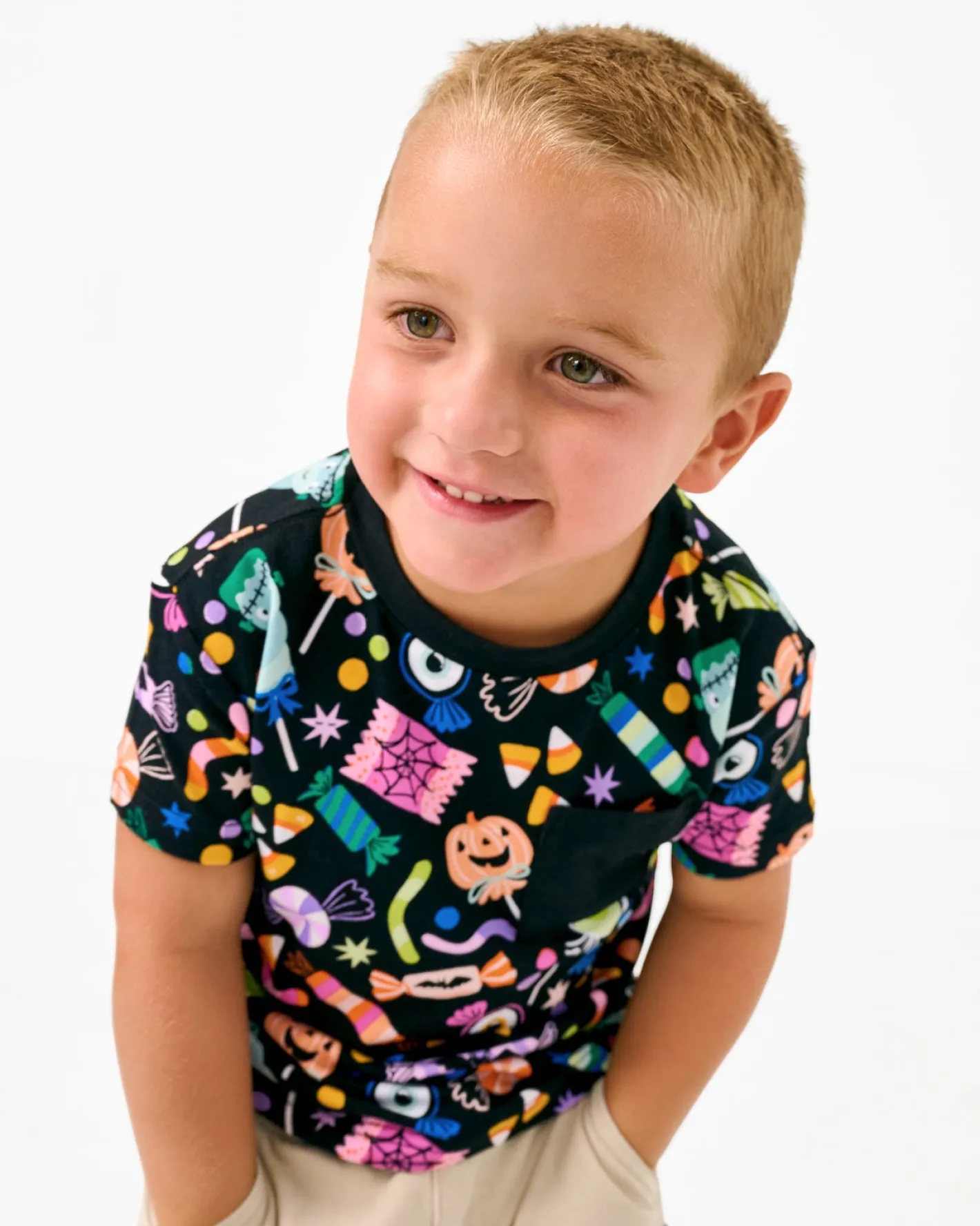Tops & Tees|Tops & Tees<Little Sleepies Relaxed Pocket Tee Halloween Haul