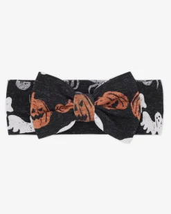 Hats & Headbands<Little Sleepies Luxe Bow Headband Hallows Eve