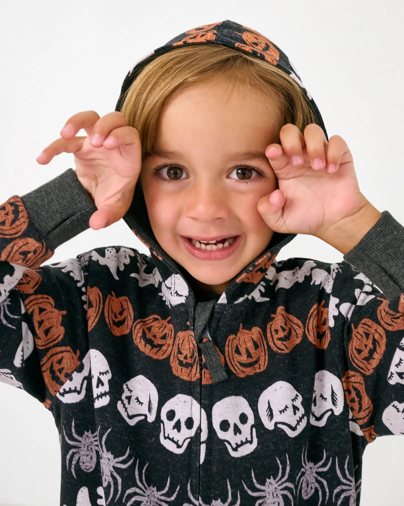 Tops & Tees|Tops & Tees<Little Sleepies Zip Hoodie Hallows Eve