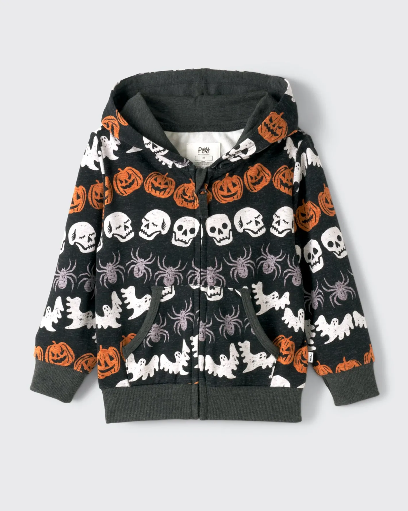 Tops & Tees|Tops & Tees<Little Sleepies Zip Hoodie Hallows Eve