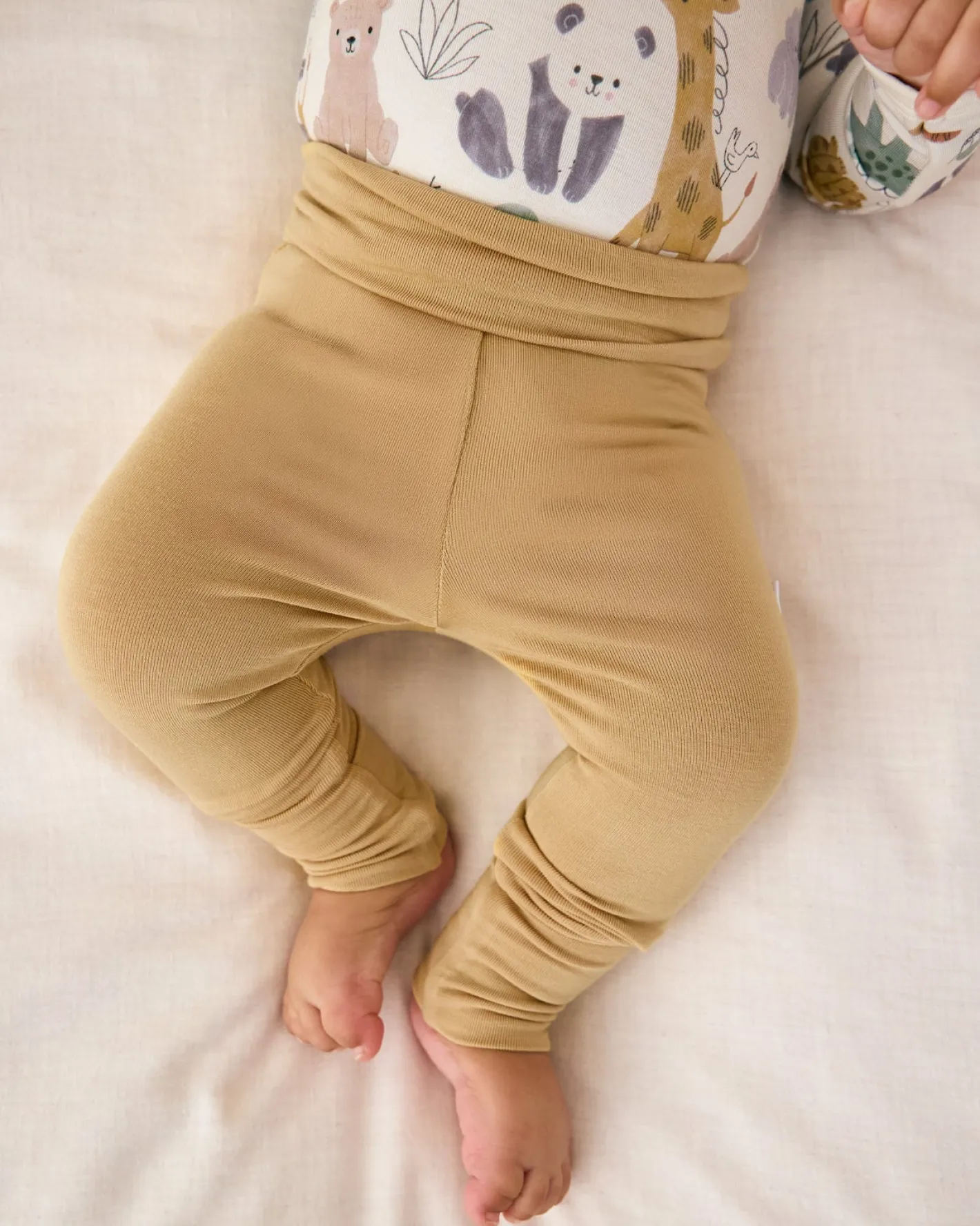 The Newborn Shop|The Newborn Shop<Little Sleepies Fold-Over Legging Hazelwood