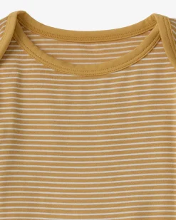 The Newborn Shop|The Newborn Shop<Little Sleepies Crescent Zippy Hazelwood Stripe