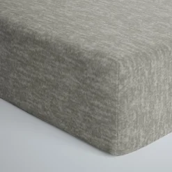 Sheets<Little Sleepies Fitted Crib Sheet Heather Gray