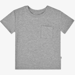 Everyday Essentials|Everyday Essentials<Little Sleepies Relaxed Pocket Tee Heather Gray