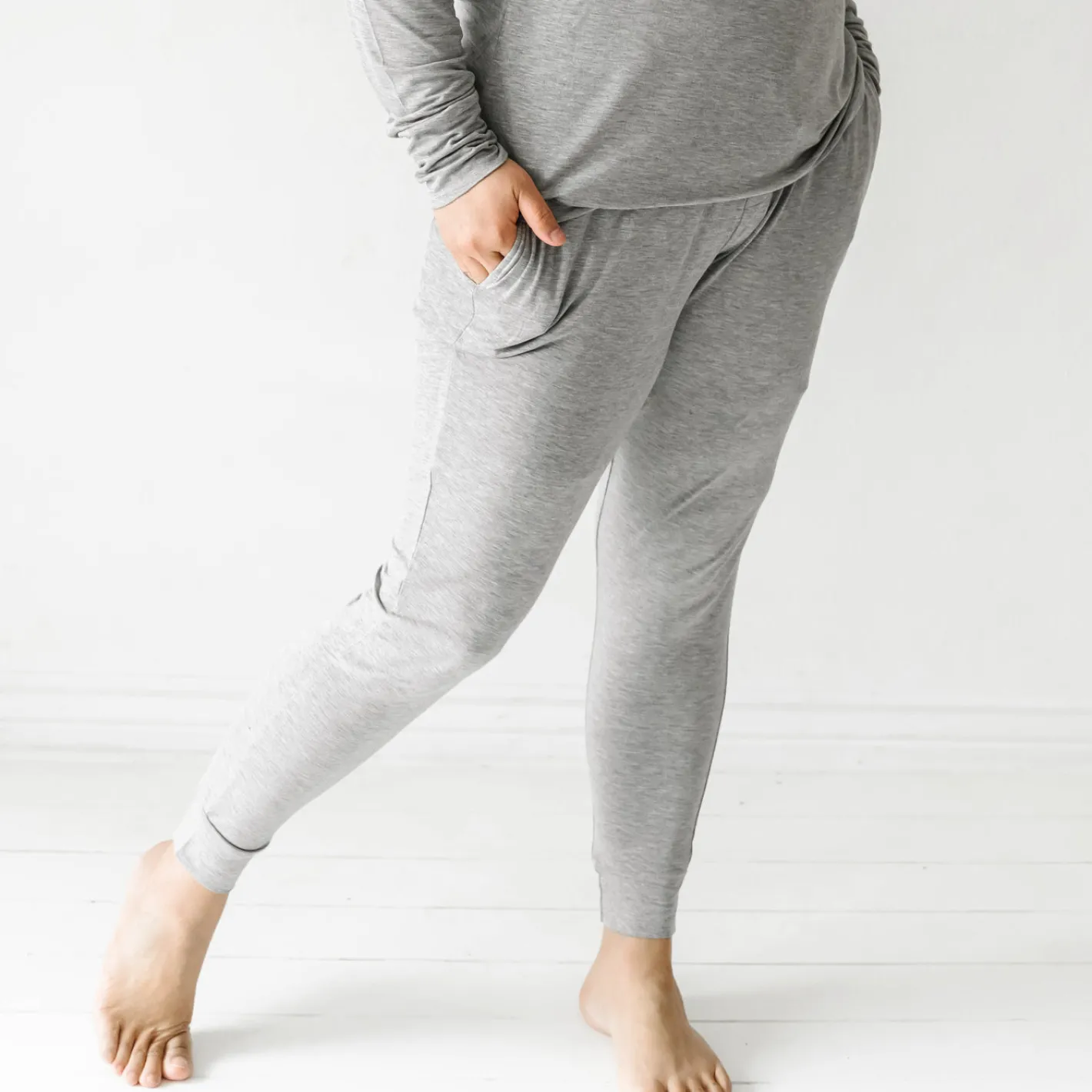 Mommy & Me|Mommy & Me<Little Sleepies Women's Pajama Pants Heather Gray