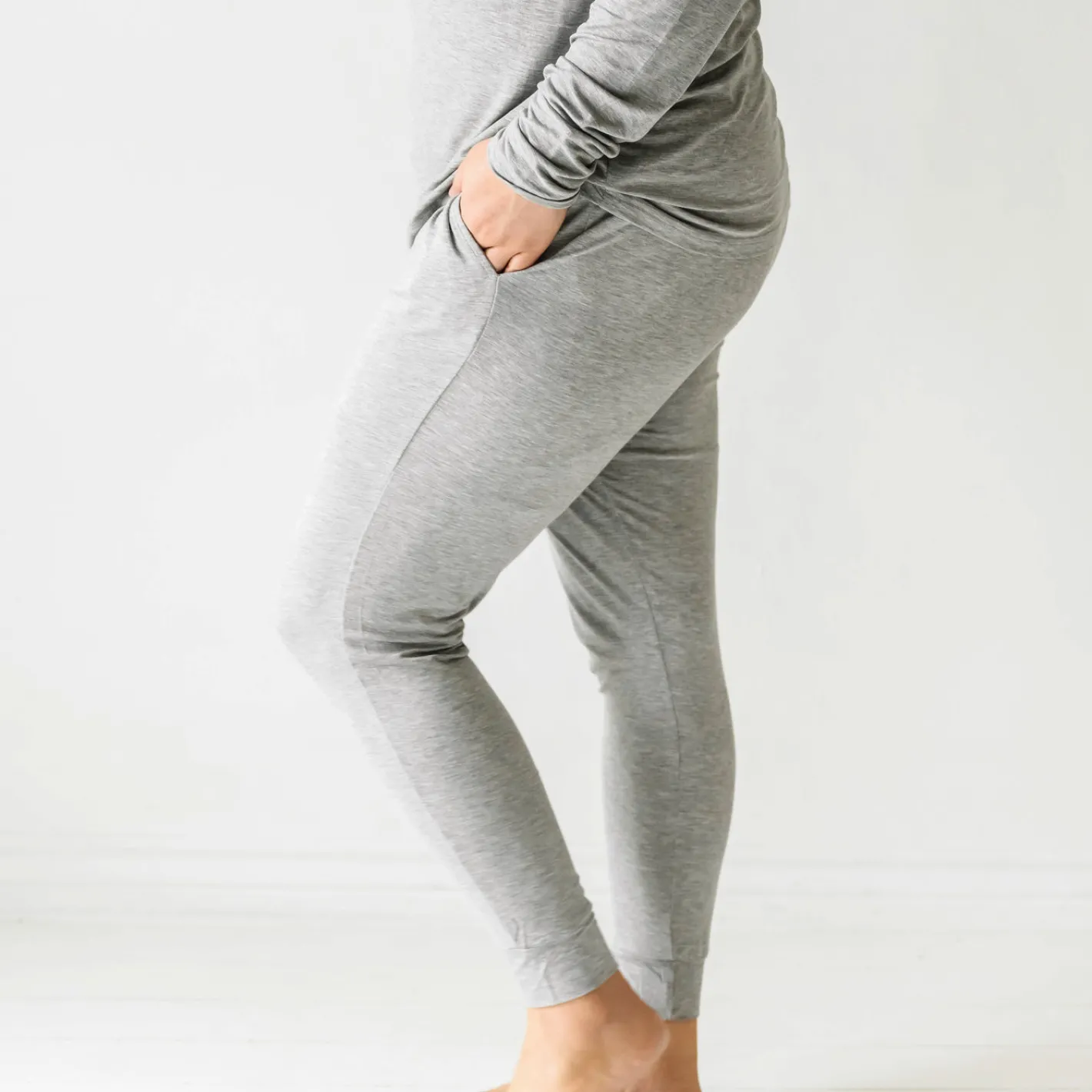 Mommy & Me|Mommy & Me<Little Sleepies Women's Pajama Pants Heather Gray
