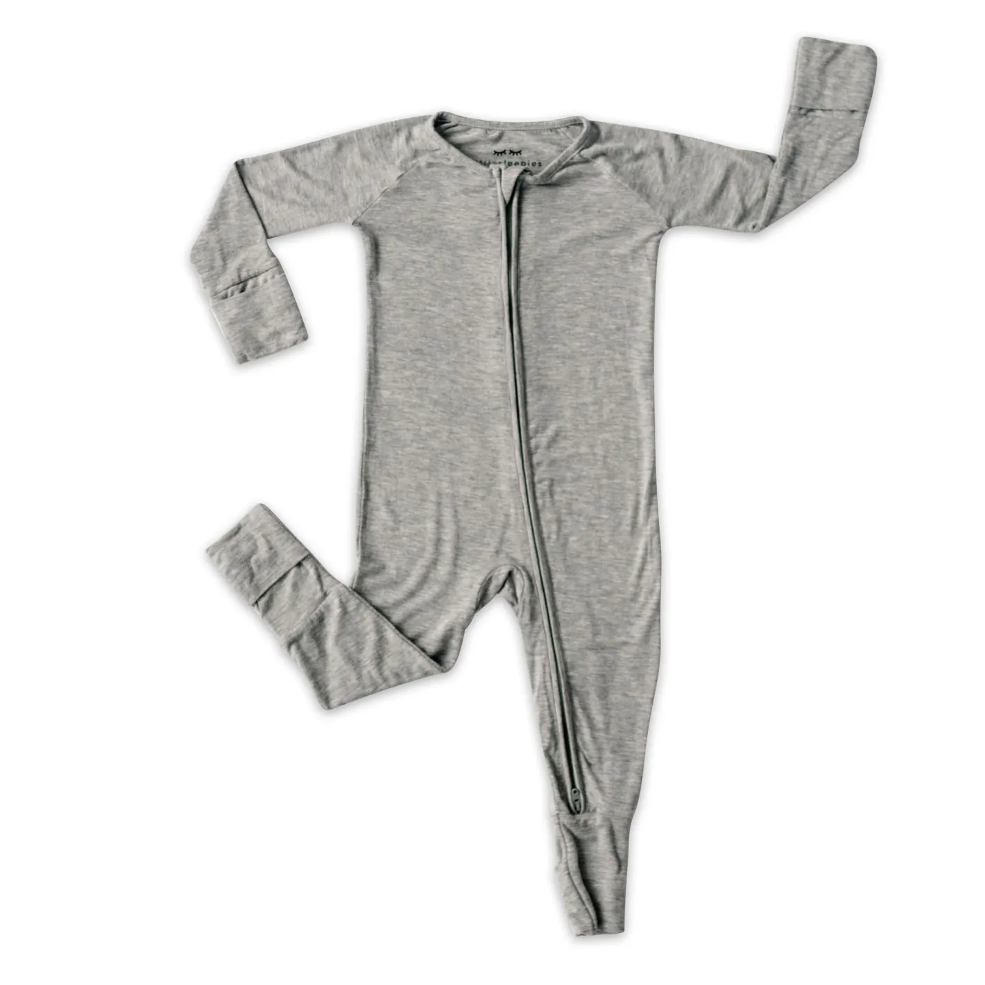 Zippies|Mommy & Me<Little Sleepies Zippy Heather Gray