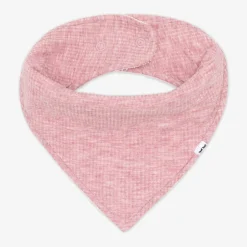 Bibs<Little Sleepies Ribbed Bandana Bib Heather Mauve