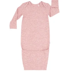 For New Moms|Hospital Matching Moments<Little Sleepies Ribbed Infant Gown Heather Mauve