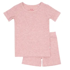 Two-Piece Pj Sets|Two-Piece Pj Sets<Little Sleepies Two-Piece Ribbed Pajama Set Heather Mauve