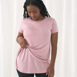 Women's Pajamas|Women's Tees<Little Sleepies Women's Nursing Top Heather Mauve