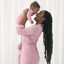 For New Moms|Hospital Matching Moments<Little Sleepies Women's Robe Heather Mauve