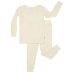 Two-Piece Pj Sets|Two-Piece Pj Sets<Little Sleepies Two-Piece Ribbed Pajama Set Heather Oatmeal