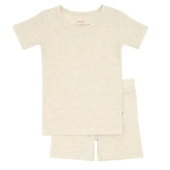 Two-Piece Pj Sets|Two-Piece Pj Sets<Little Sleepies Two-Piece Ribbed Pajama Set Heather Oatmeal