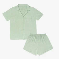 For New Moms|Hospital Matching Moments<Little Sleepies Women's Pajama Set Heather Sage