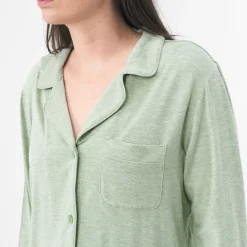 Mommy & Me|Mommy & Me<Little Sleepies Women's Pajama Set Heather Sage