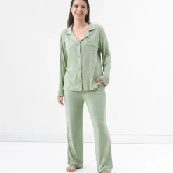 Mommy & Me|Mommy & Me<Little Sleepies Women's Pajama Set Heather Sage
