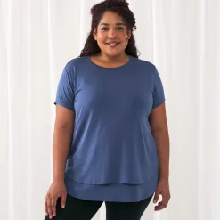 Women's Pajamas|Women's Tees<Little Sleepies Women's Nursing Top Indigo