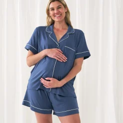 Women's Pajamas<Little Sleepies Women's Pajama Set Indigo