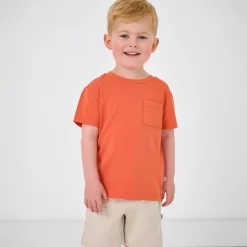 Tops & Tees|Tops & Tees<Little Sleepies Relaxed Pocket Tee Island Orange