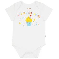 Bamboo Baby Clothes<Little Sleepies It's My Birthday! Graphic Bodysuit