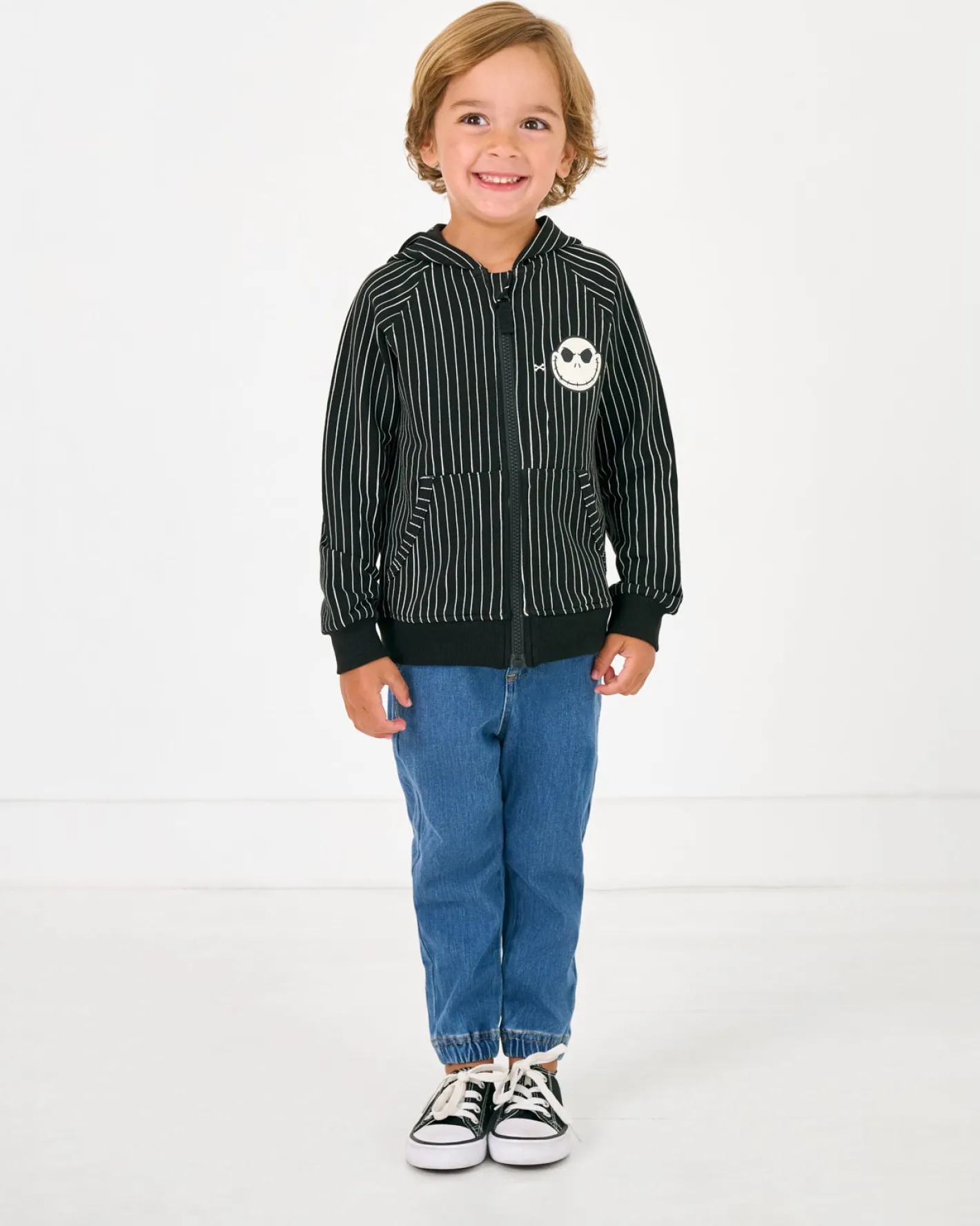 Tops & Tees|Tops & Tees<Little Sleepies Zip Hoodie Jack Skellington